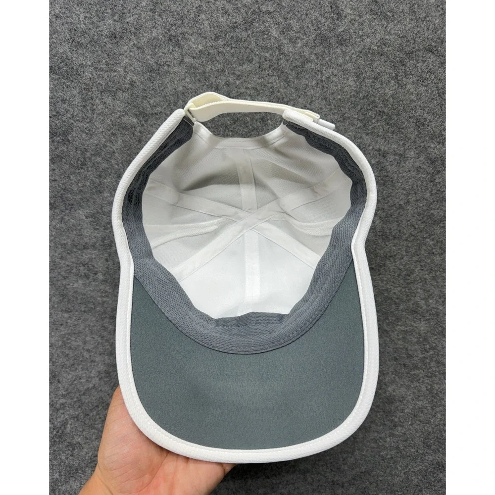 Adidas Aeroready White Performance Running Hat Adjustable Mesh Training Cap